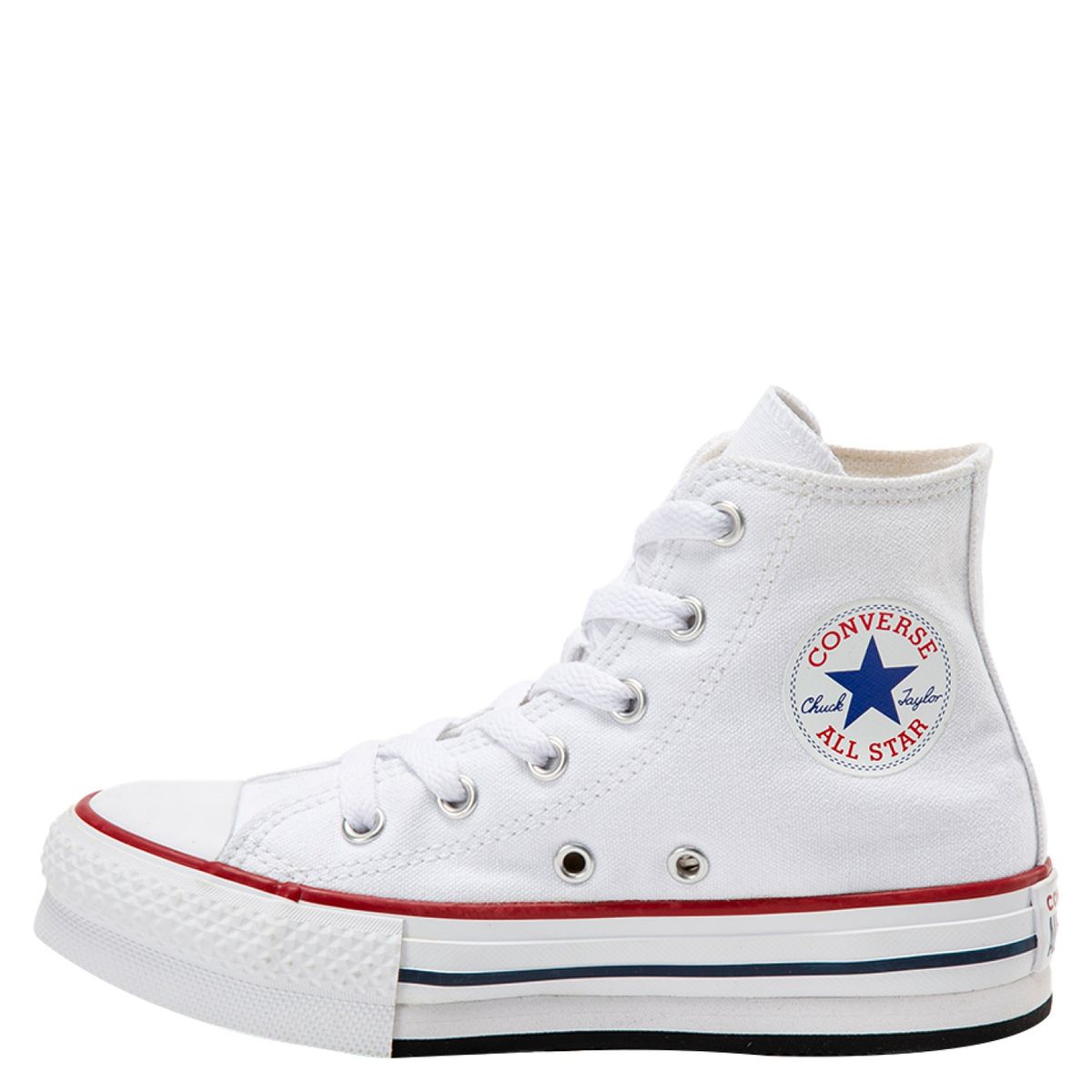 CONVERSE - Chuck Taylor All Star Eva Lift Zapatilla Urbana Unisex Niño Blanca (27 A 35) Converse