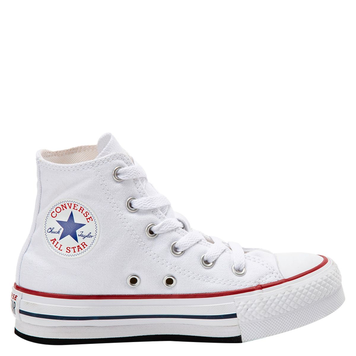 CONVERSE - Chuck Taylor All Star Eva Lift Zapatilla Urbana Unisex Niño Blanca (27 A 35) Converse