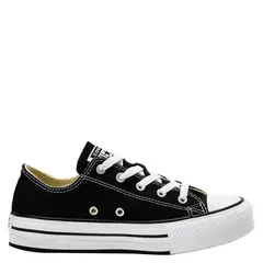 CONVERSE - Chuck Taylor All Star Eva Lift Zapatilla Urbana Unisex Niño Negra (27 A 35)