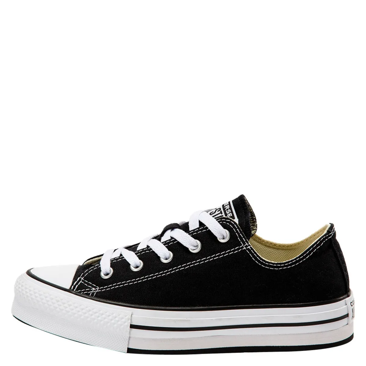 CONVERSE - Chuck Taylor All Star Eva Lift Zapatilla Urbana Unisex Niño Negra (27 A 35) Converse