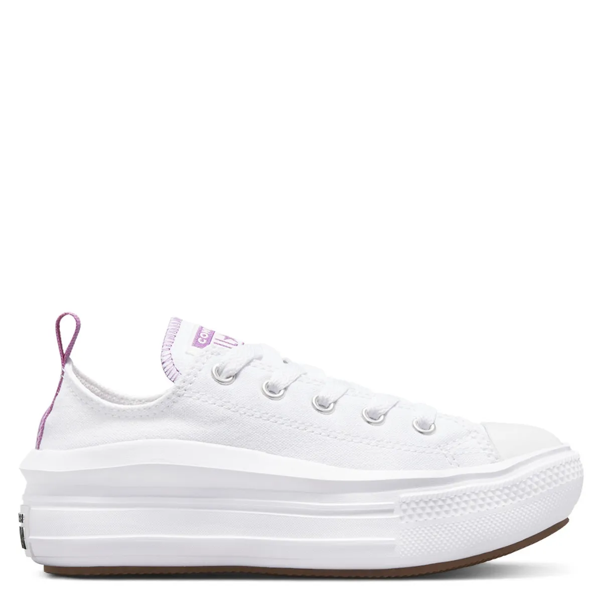 CONVERSE - Chuck Taylor All Star Move Zapatilla Urbana Niña Blanca (27 A 35) Converse