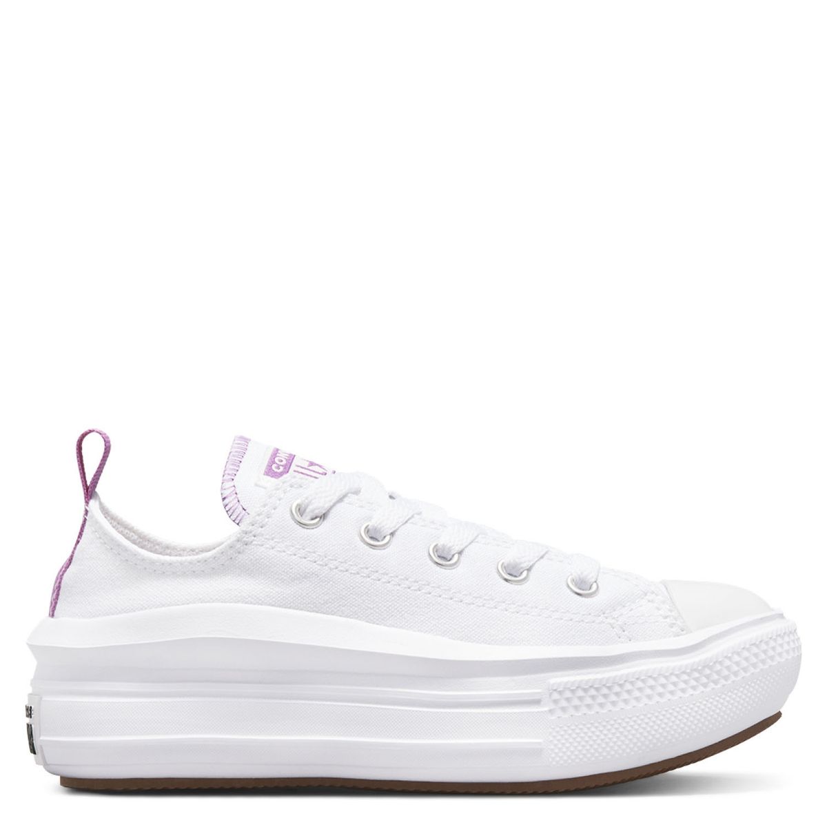 CONVERSE - Chuck Taylor All Star Move Zapatilla Urbana Niña Blanca (27 A 35) Converse