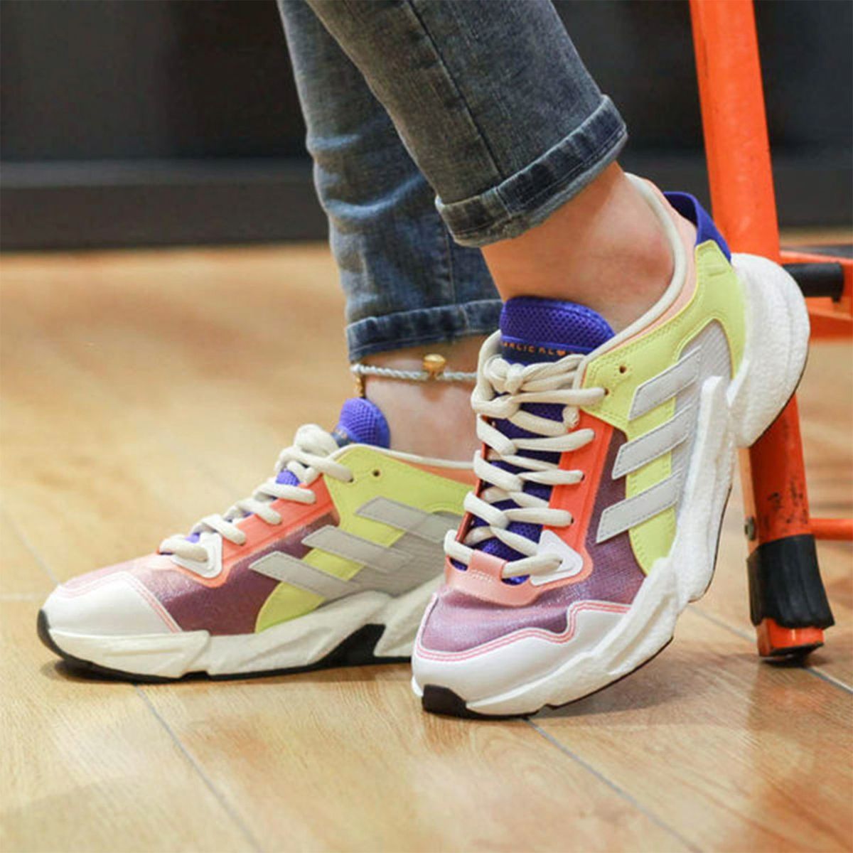 ADIDAS - Adidas Kk x9000zapatilla running mujer rojo