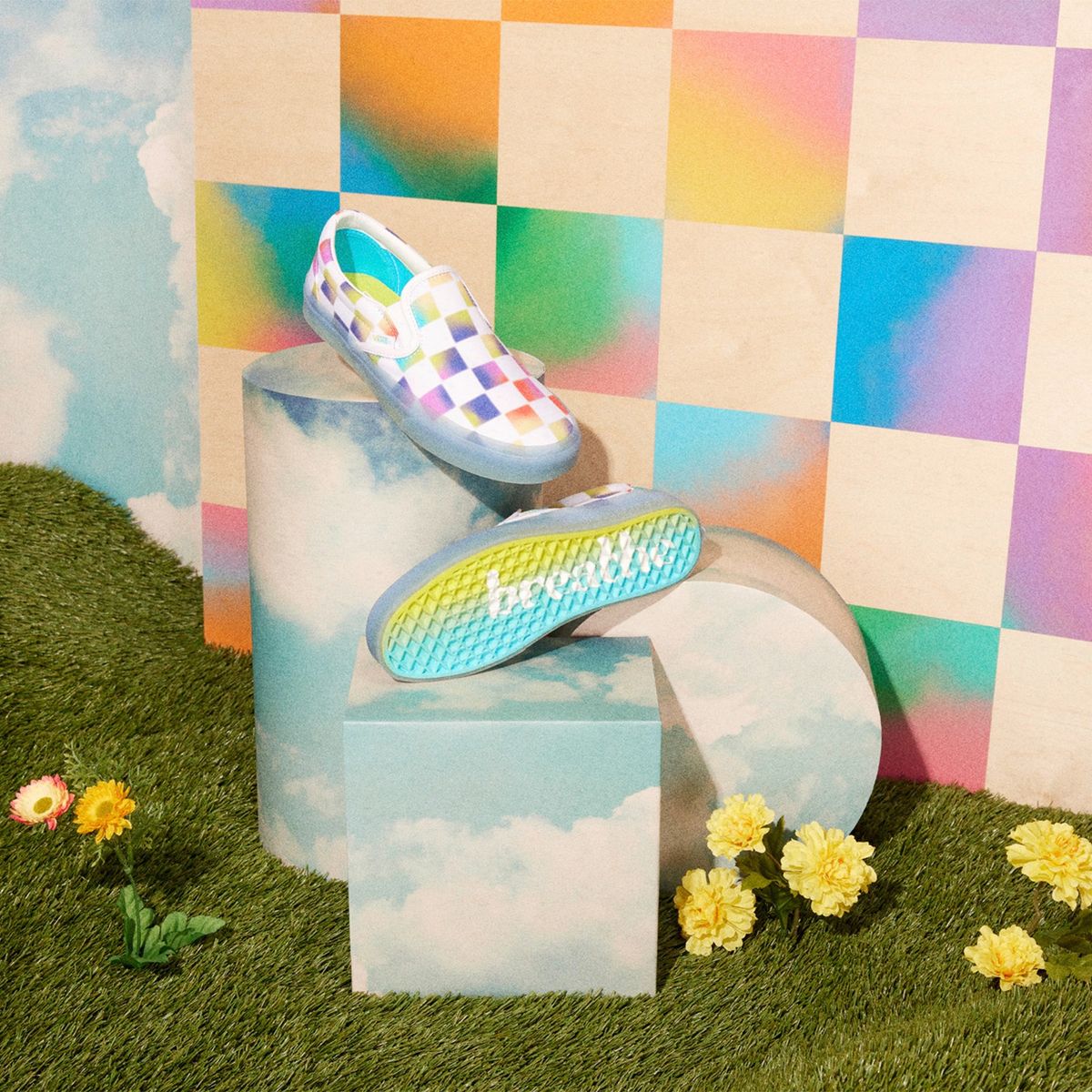 VANS - Classic Slip-On Cultivate Care Zapatilla Urbana Mujer Blanco Vans