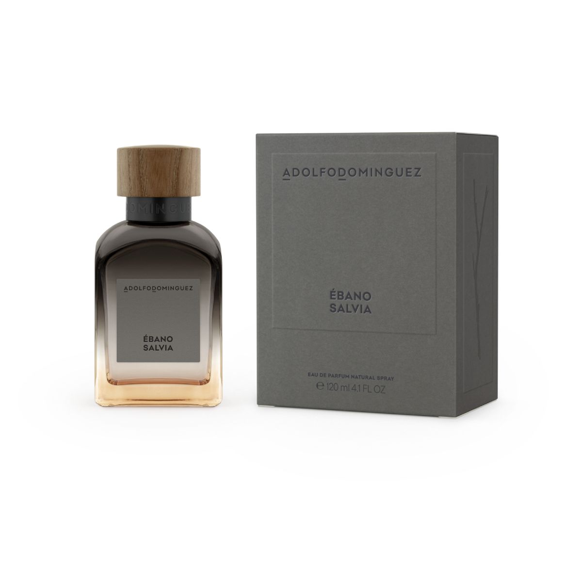 ADOLFO DOMINGUEZ - Perfume Hombre Ébano Salvia Edp 120 Ml Adolfo Domínguez