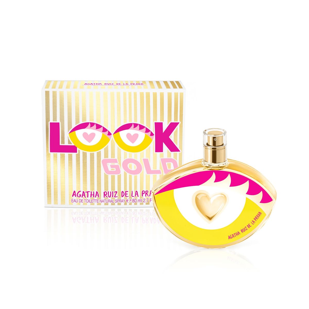AGATHA RUIZ DE LA PRADA - Perfume Mujer Look Gold Edt 80 Ml Agatha Ruiz De La Prada