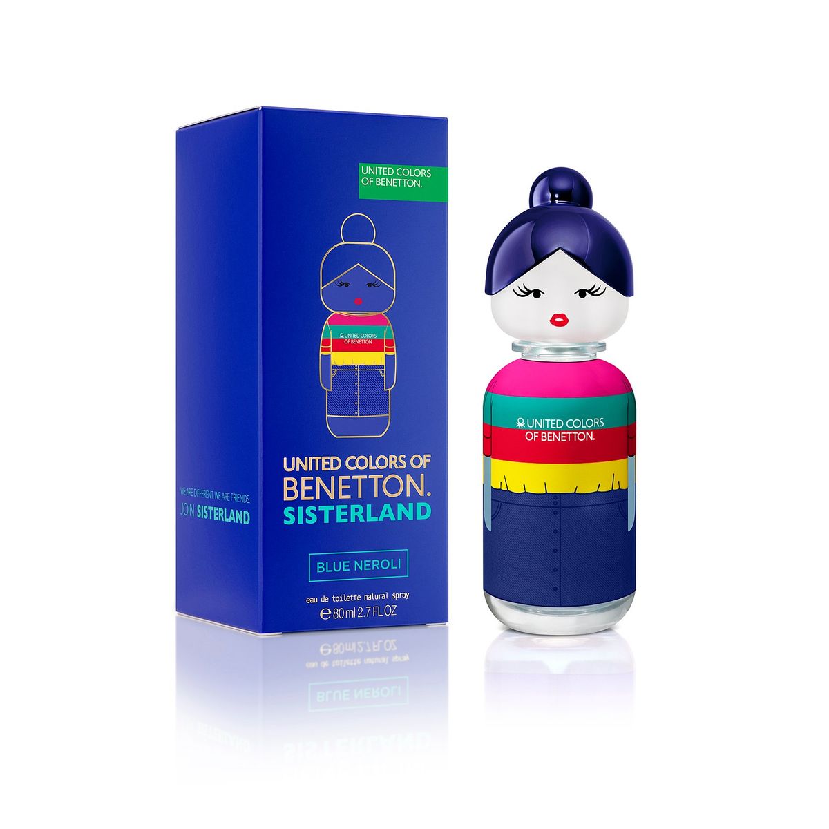 BENETTON - Perfume Mujer Sisterland Blue Neroli EDT 80ml BENETTON