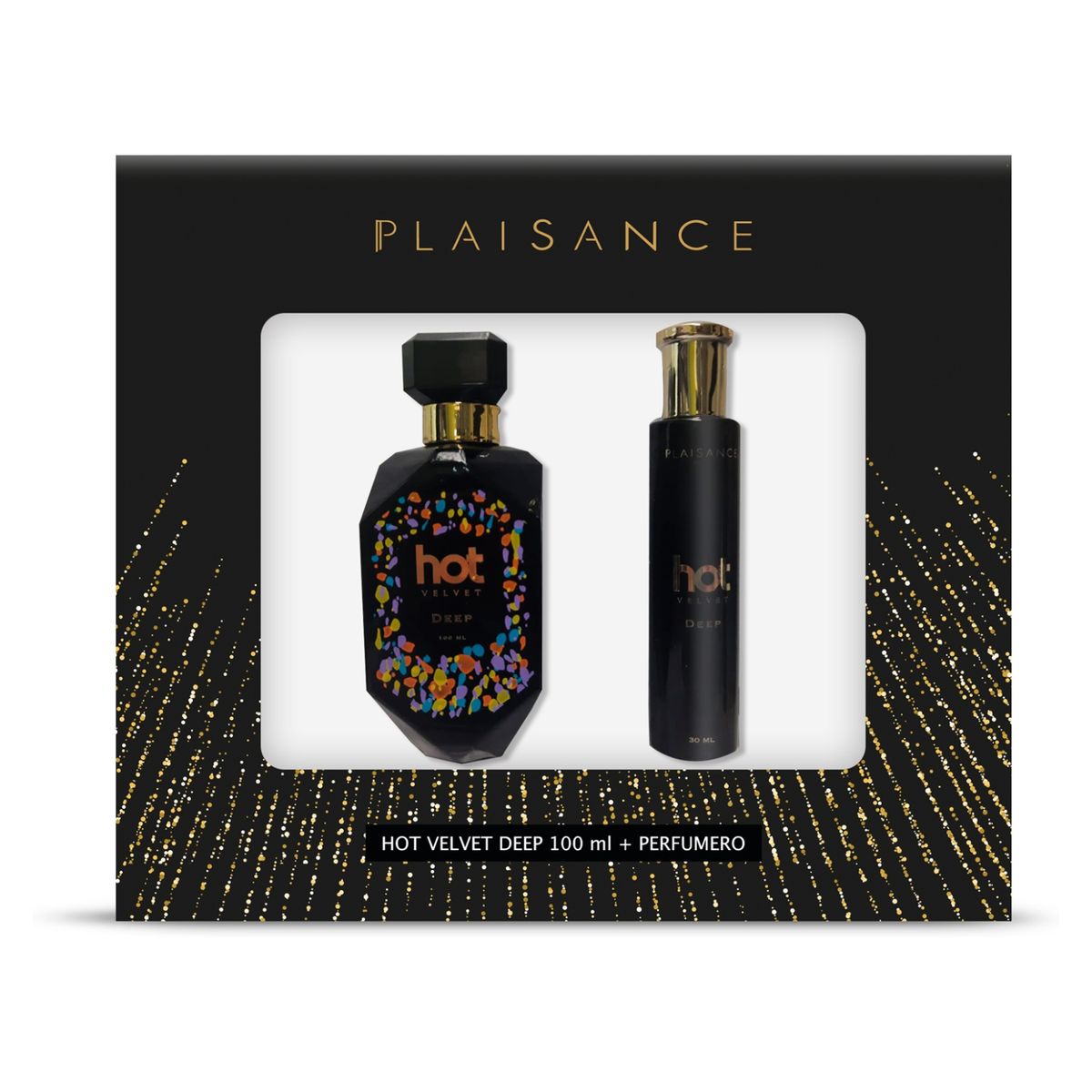 PLAISANCE - Set Perfume Velvet Deep EDP 100 ml + Perfumero Plaisance