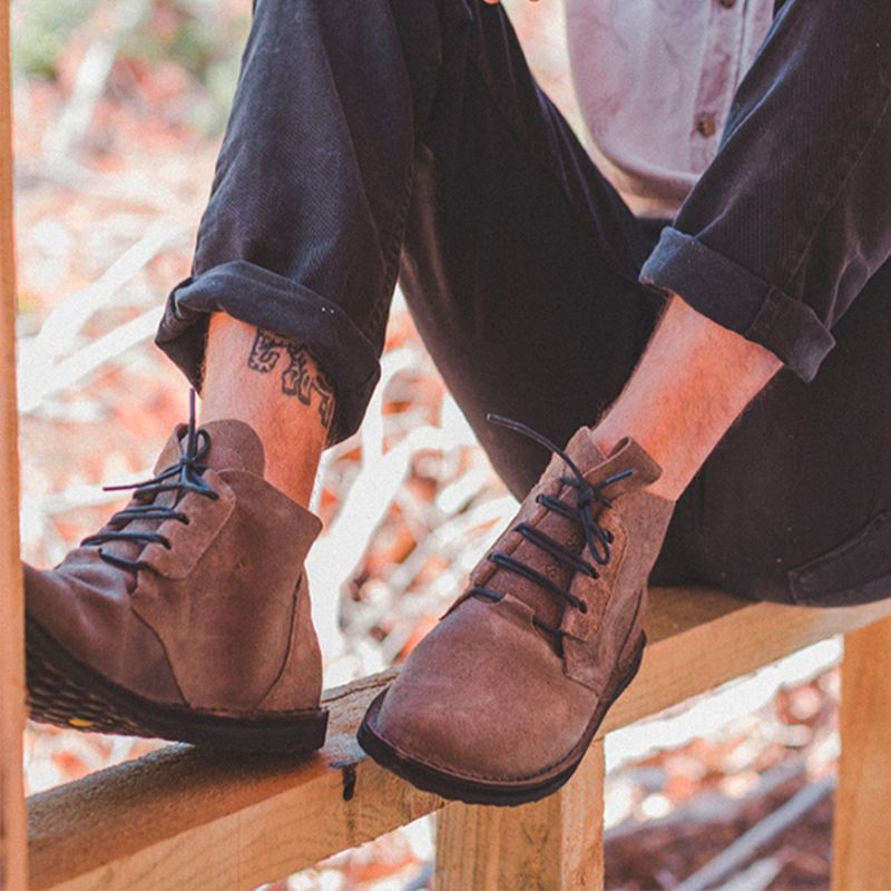 BESTIAS Botín Hombre Café Bestias