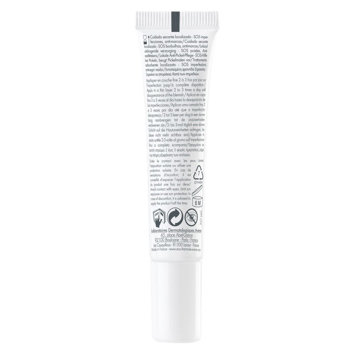 AVENE - Crema Antiacné Cuidado Localizado Cleanance Comedomed Sos 15 Ml Avène