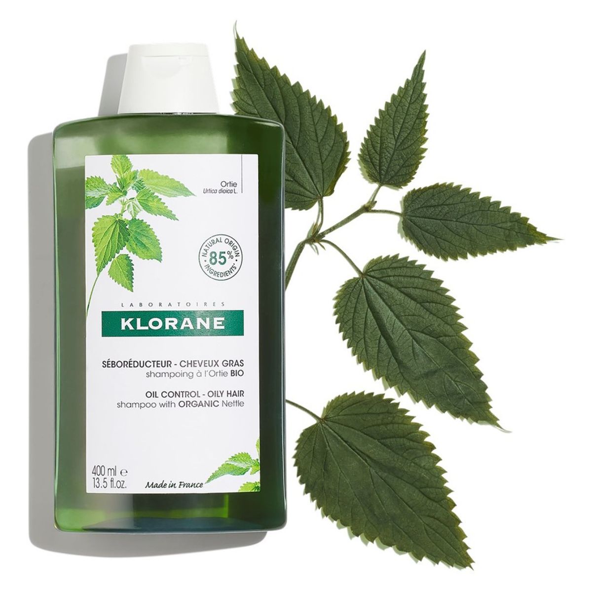 KLORANE - Shampoo Seborregulador a La Ortiga 400Ml Klorane