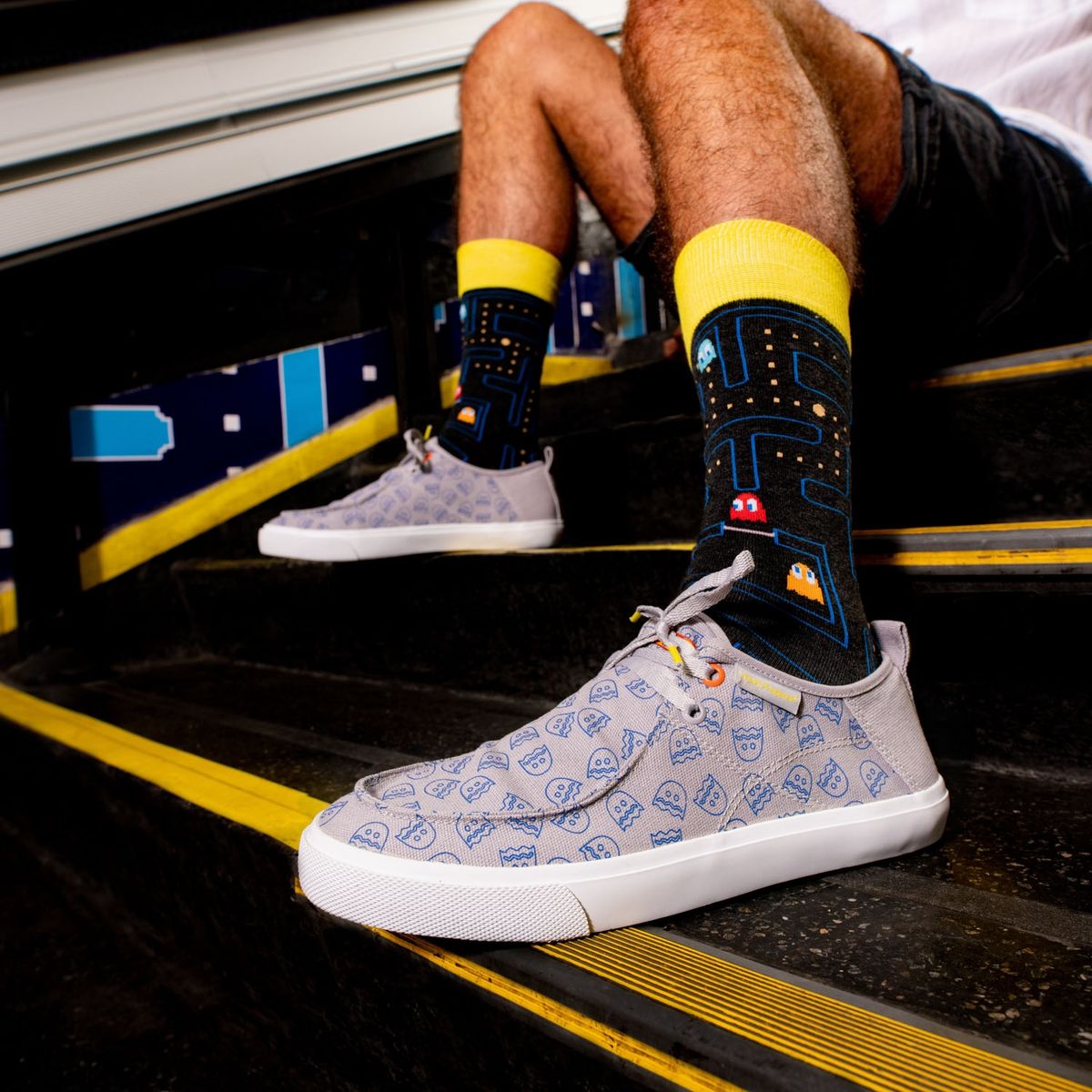 HUSH PUPPIES - Pekan Pacman Zapatilla Urbana Hombre Gris Hush Puppies