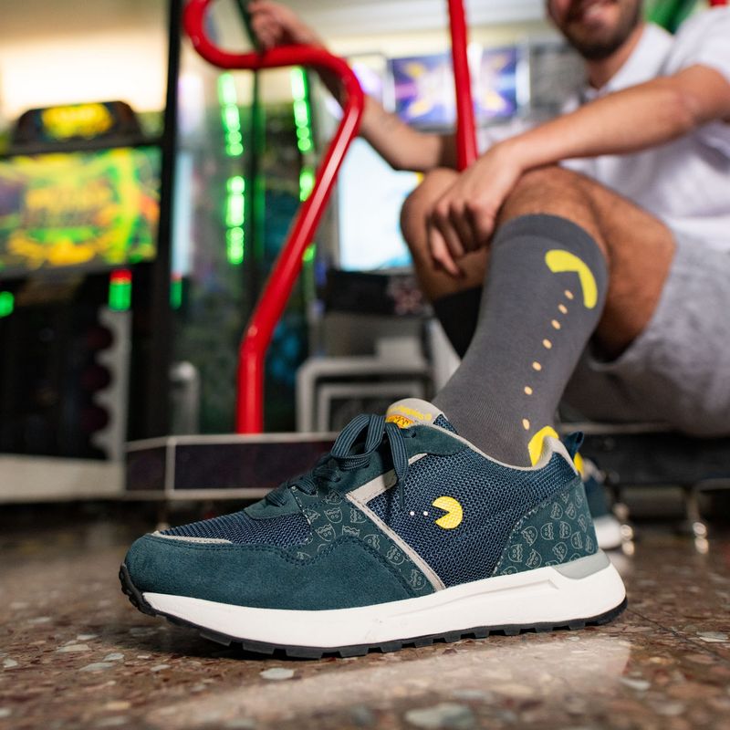 HUSH PUPPIES - Scale Pacman Zapatilla Urbana Hombre Azul Hush Puppies