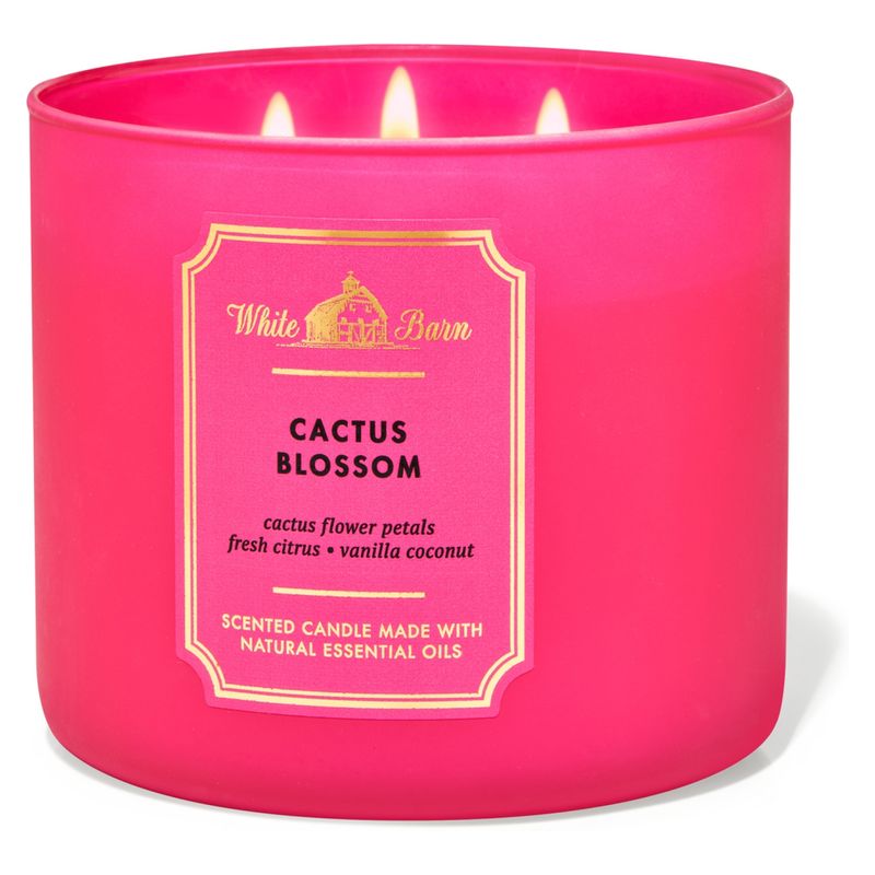BATH & BODY WORKS - Vela Grande Cactus Blossom Bath & Body Works