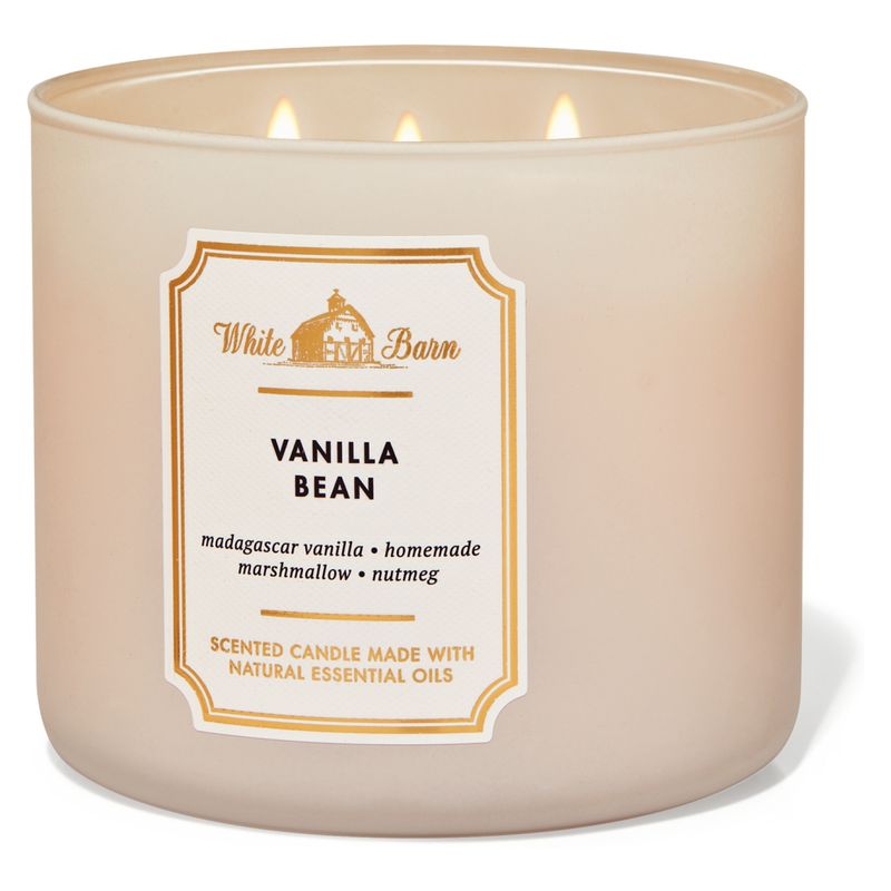 BATH & BODY WORKS - Vela Grande Vanilla Bean 429ml Bath & Body Works