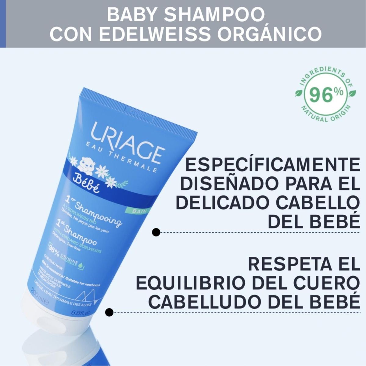 URIAGE - 1er Shampoo 200ml de Uriage