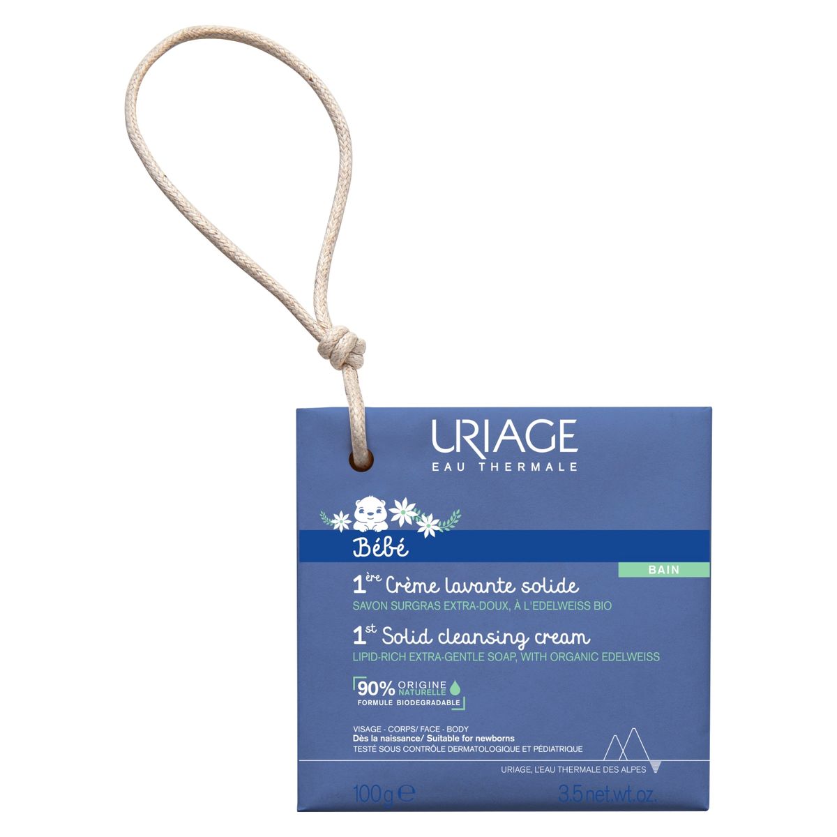 URIAGE - 1ra Crema Lavante Barra 100gr de Uriage