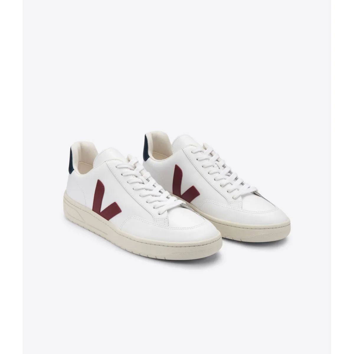 VEJA - V 12 Leather Zapatilla Urbana De Cuero Blanco Hombre Veja