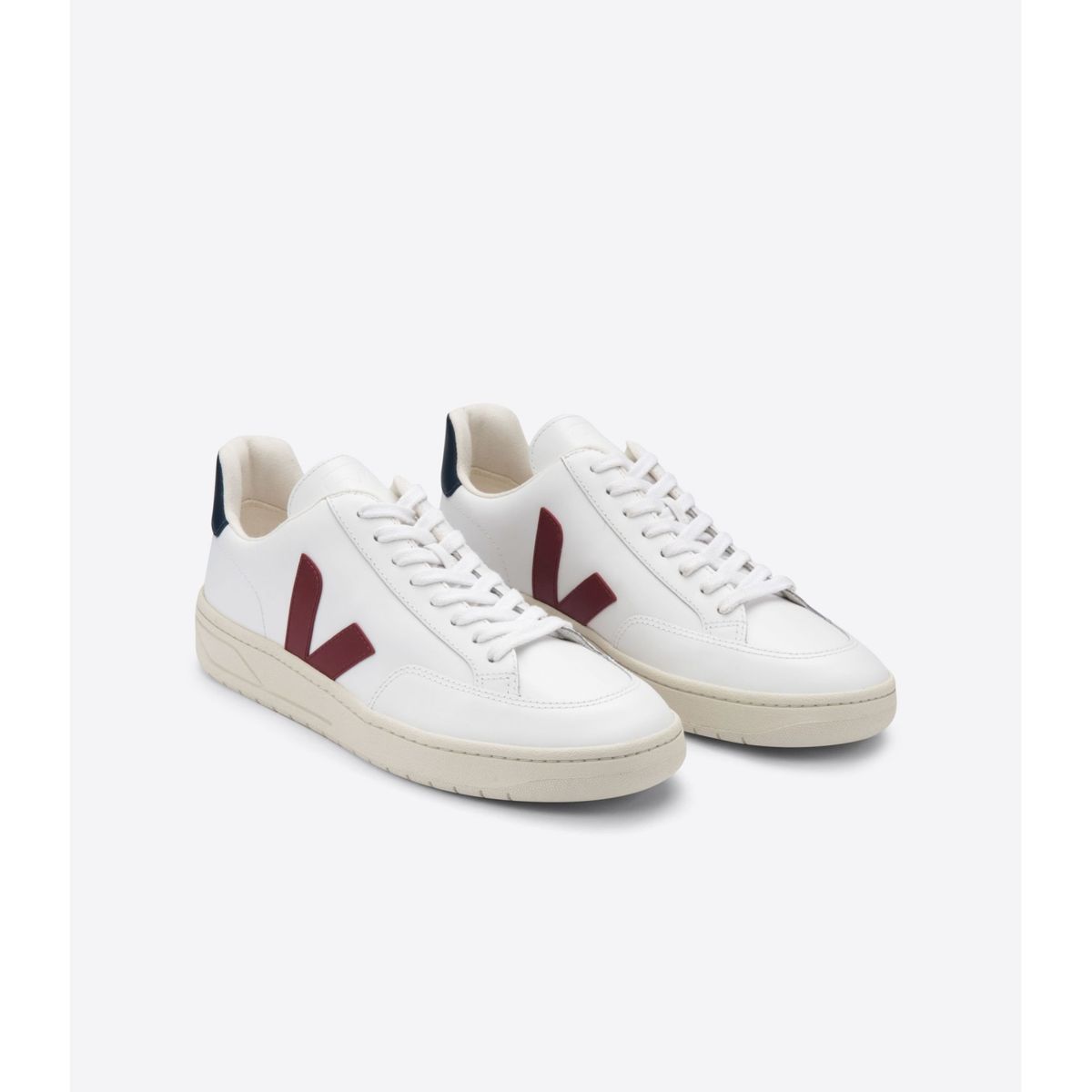 VEJA - V 12 Leather Zapatilla Urbana De Cuero Blanco Hombre Veja