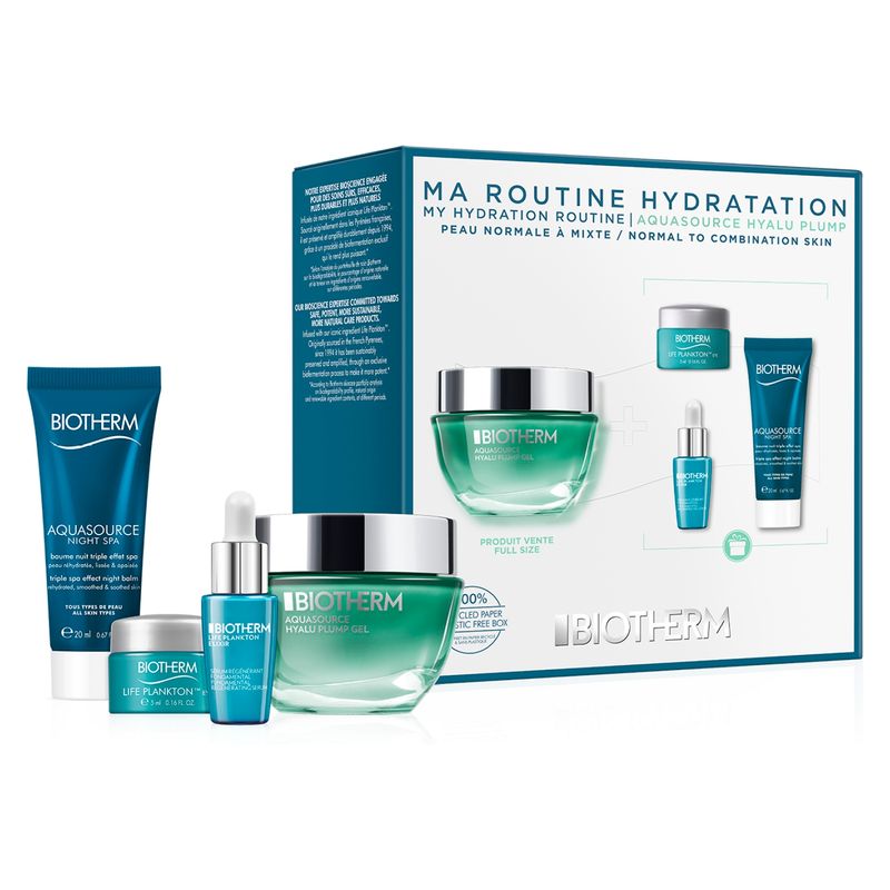 BIOTHERM - Set Rutina De Hidratación Aquasource Gel 50Ml Biotherm