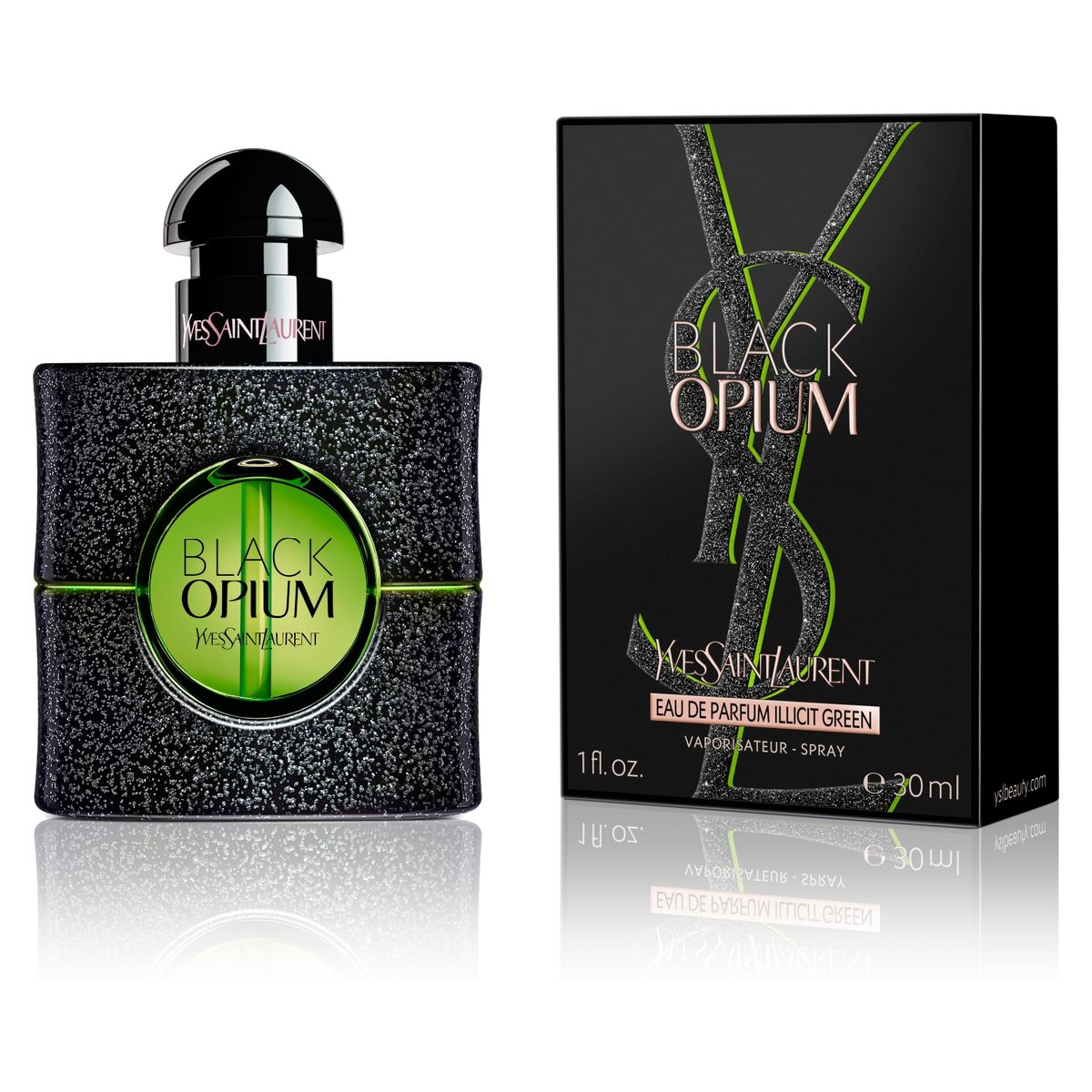 YVES SAINT LAURENT - Perfume Mujer Black Opium Illicit Green Edp 30Ml Yves Saint Laurent