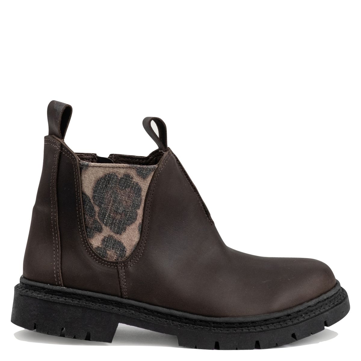 URCO - Urco Botin mujer cuero cafe