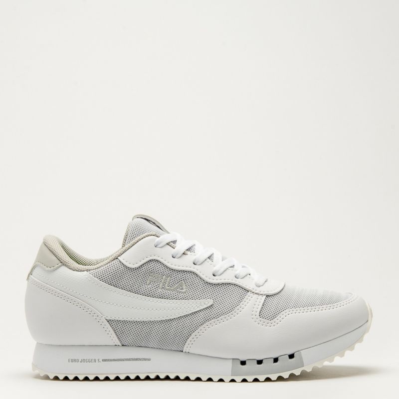 FILA - Euro Jogger Sport Zapatilla Urbana Mujer Blanco Fila
