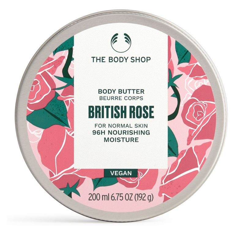 THE BODY SHOP Manteca Corporal British Rose 200Ml