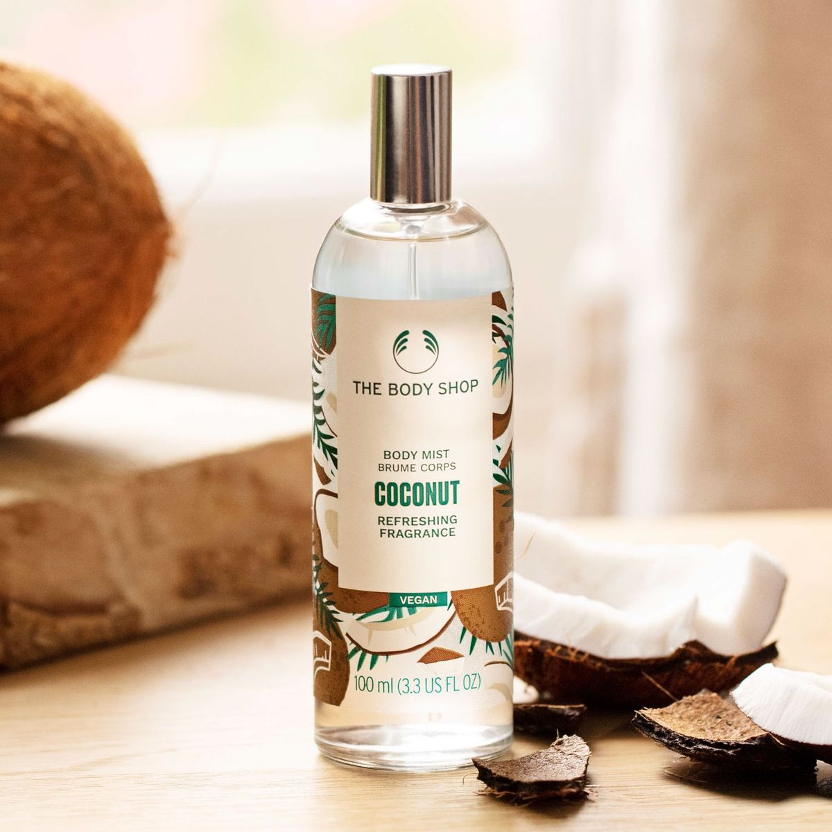 THE BODY SHOP - Perfume Unisex Mist Corporal Coconut 100 Ml The Body Shop