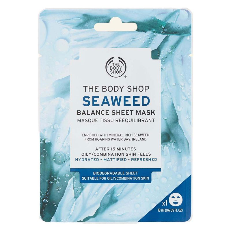 THE BODY SHOP - Mascarilla facial equilibrante Seaweed 18ML The Body Shop