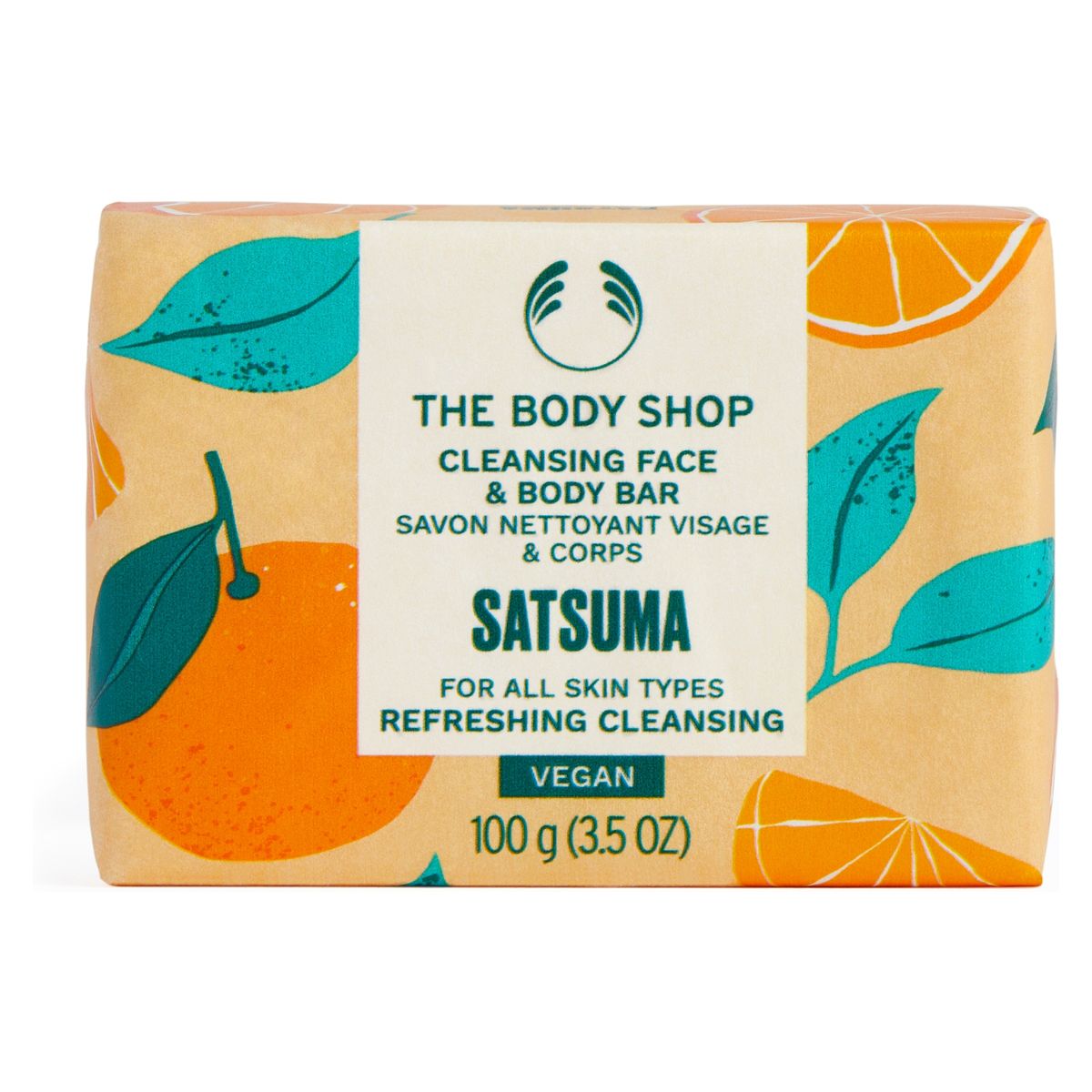 THE BODY SHOP - Jabón En Barra Satsuma 100Gr The Body Shop