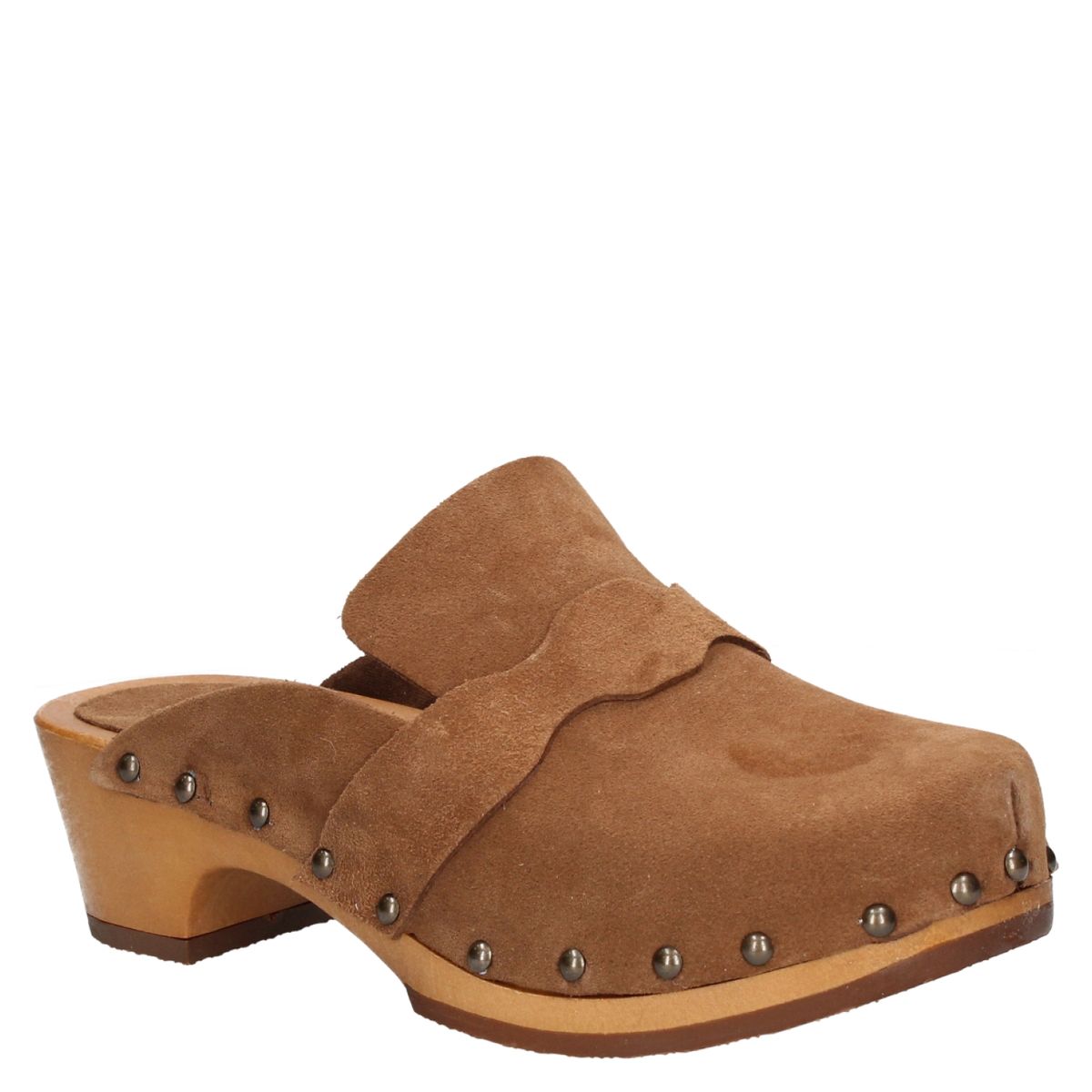 POLLINI - Zapato Casual Mujer Cuero Café Pollini