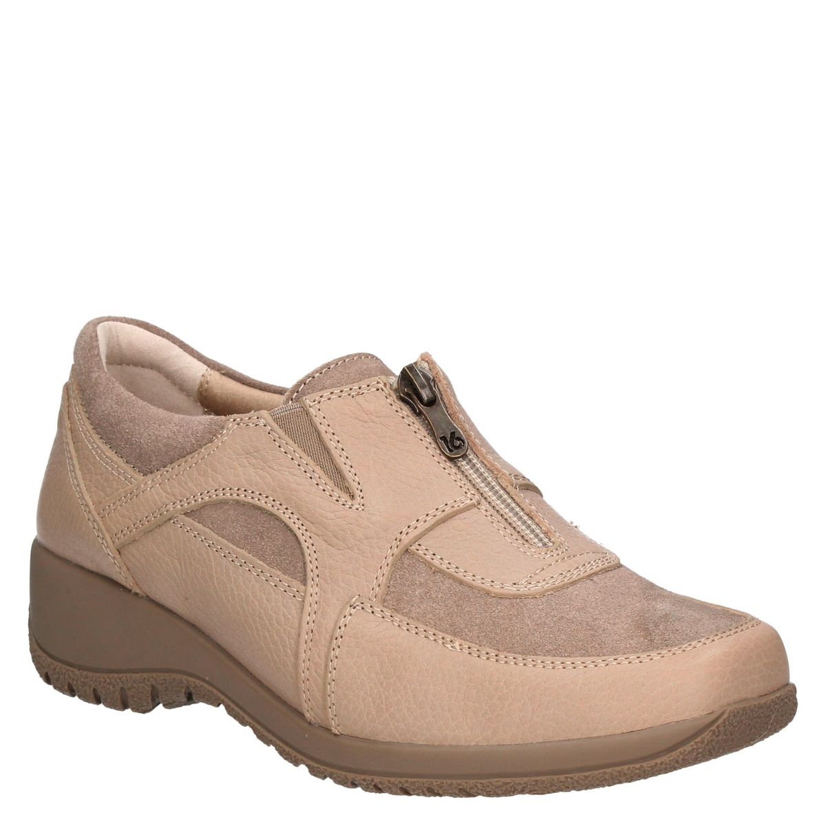 16 HRS - Zapato Casual Mujer Cuero Beige/Khaki 16 Hrs