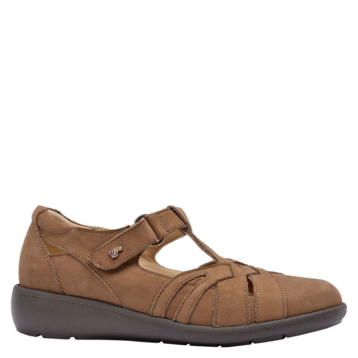 16 HRS - 16 hrs Zapato casual mujer cuero cafe