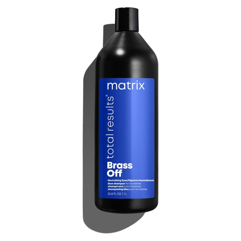 MATRIX - Shampoo Azul Matizador Castaños-Rubios Brass Off 1000 ml Matrix