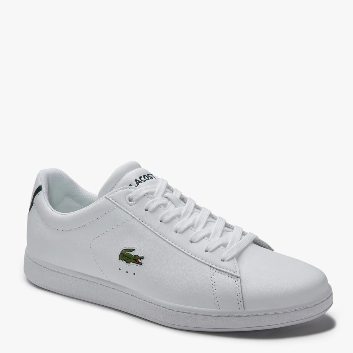 LACOSTE - Zapatilla Urbana Hombre Cuero Blanco Lacoste