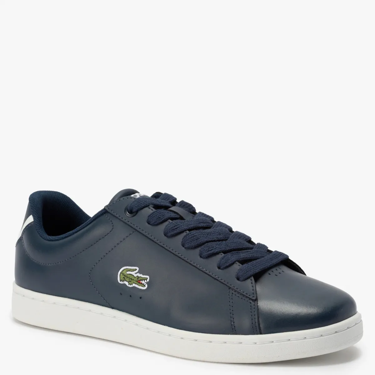 LACOSTE - Zapatilla Urbana Hombre Cuero Azul Lacoste