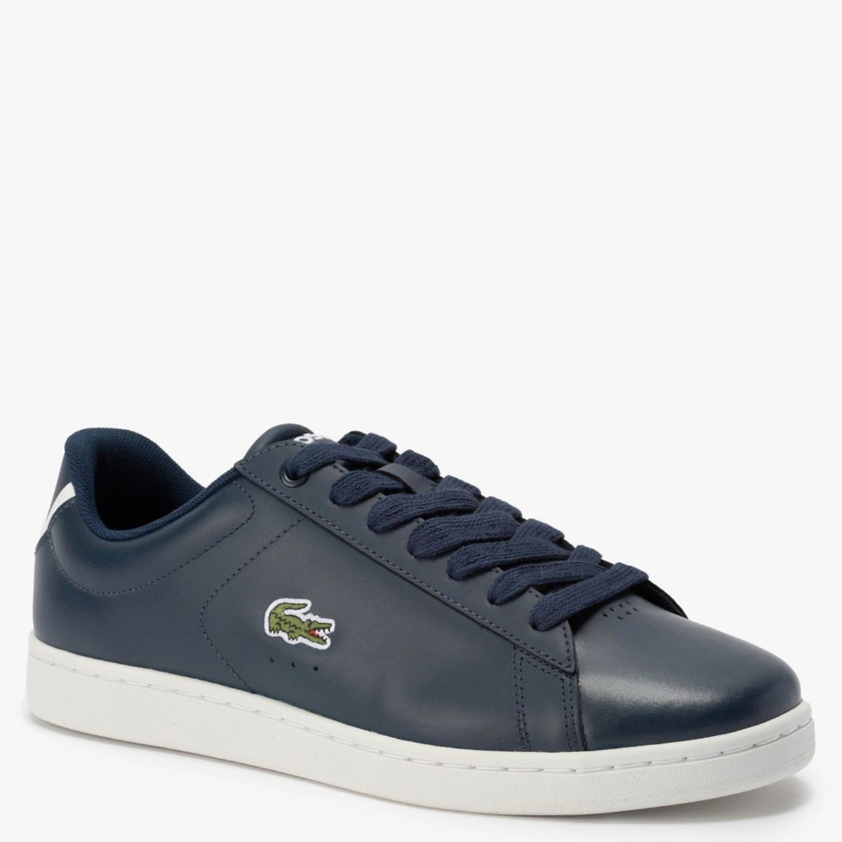 LACOSTE - Zapatilla Urbana Hombre Cuero Azul Lacoste
