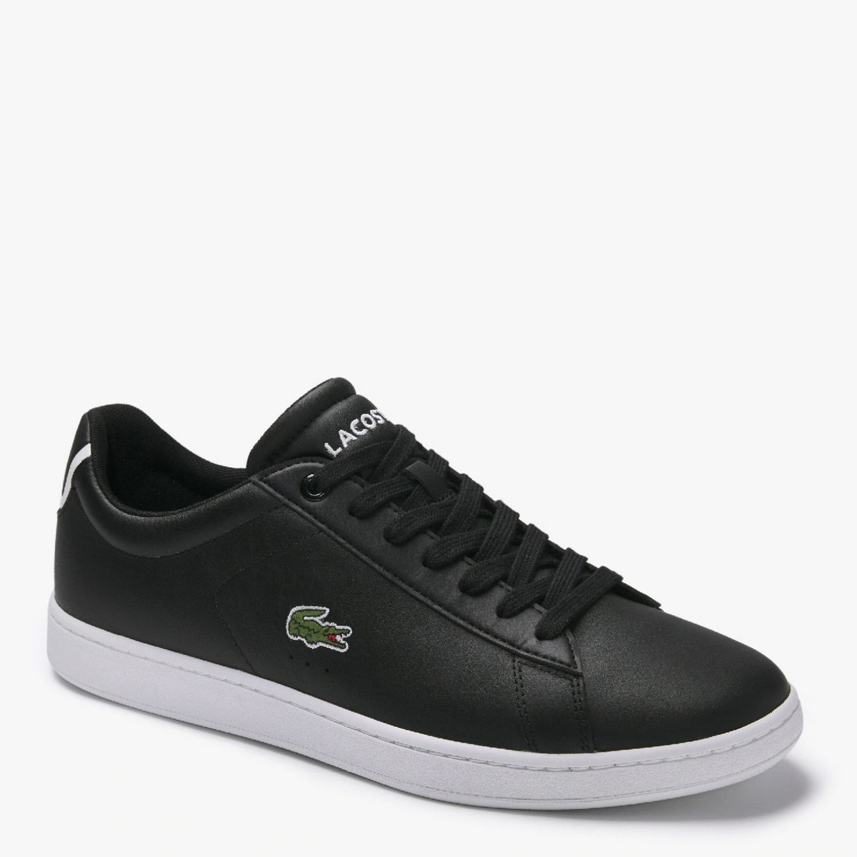 LACOSTE - Zapatilla Urbana Hombre Cuero Negro Lacoste