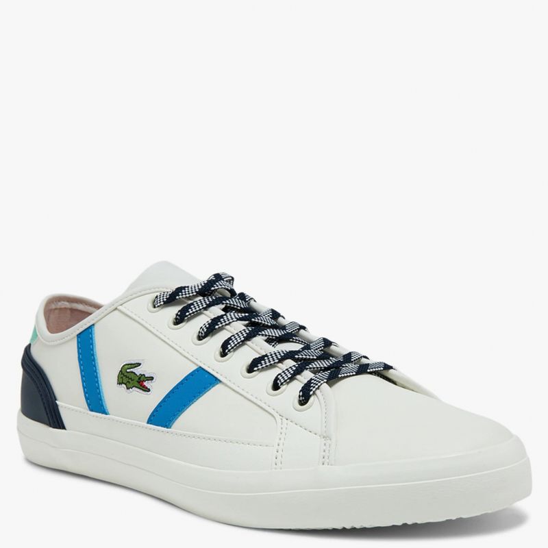 LACOSTE - Lacoste Zapatilla urbana hombre cuero blanco