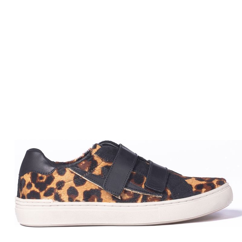JAVIERA POCH - Zapatilla Urbana Mujer Cuero Negro Javiera Poch