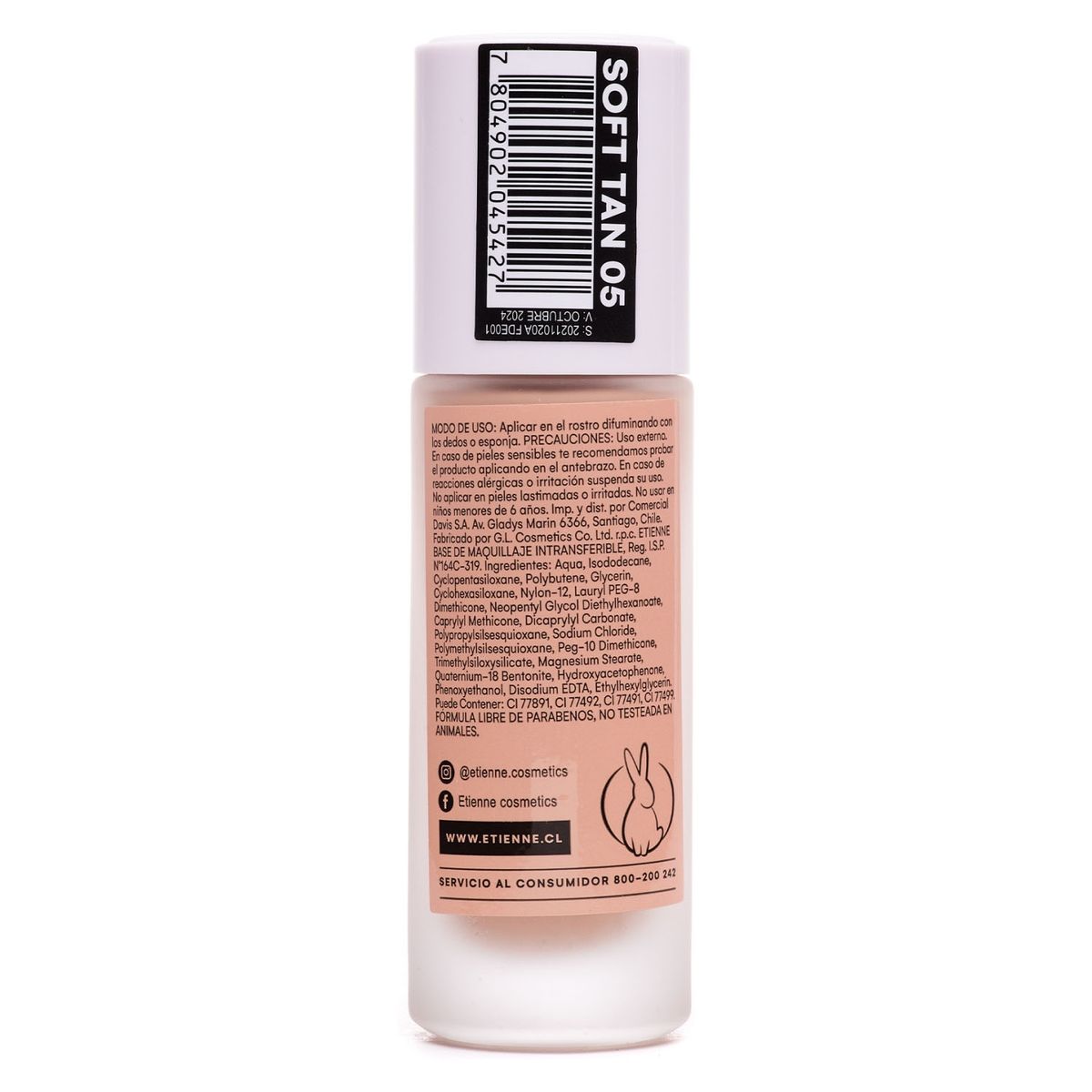 ETIENNE - Base de Maquillaje Xtra Lasting Soft Tan 05 Etienne