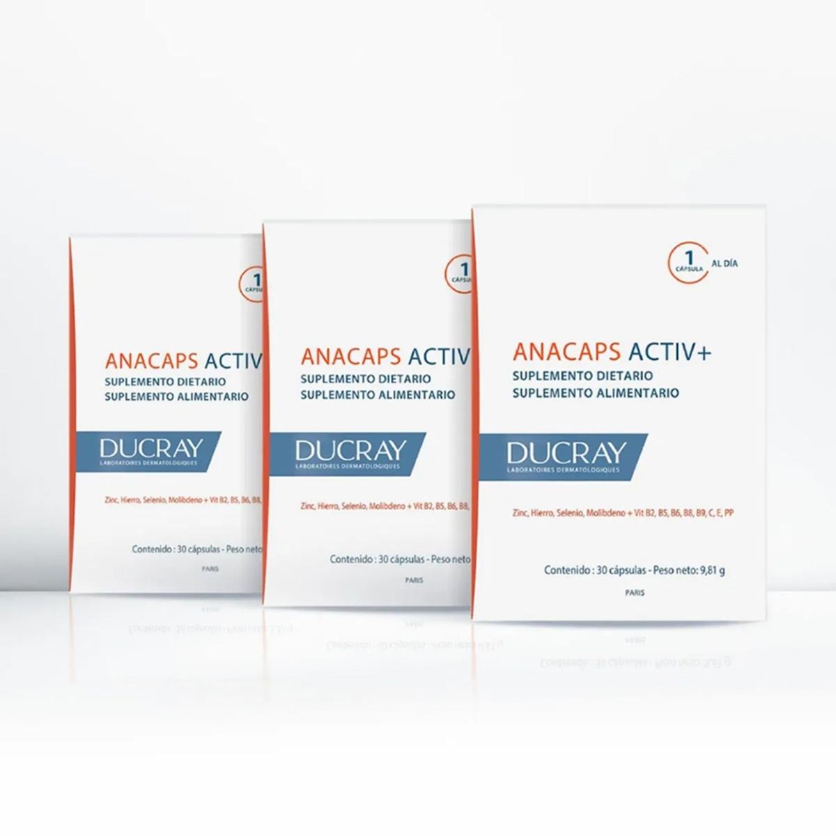 DUCRAY - Ducray Anacaps 30 Cápsulas 3X2