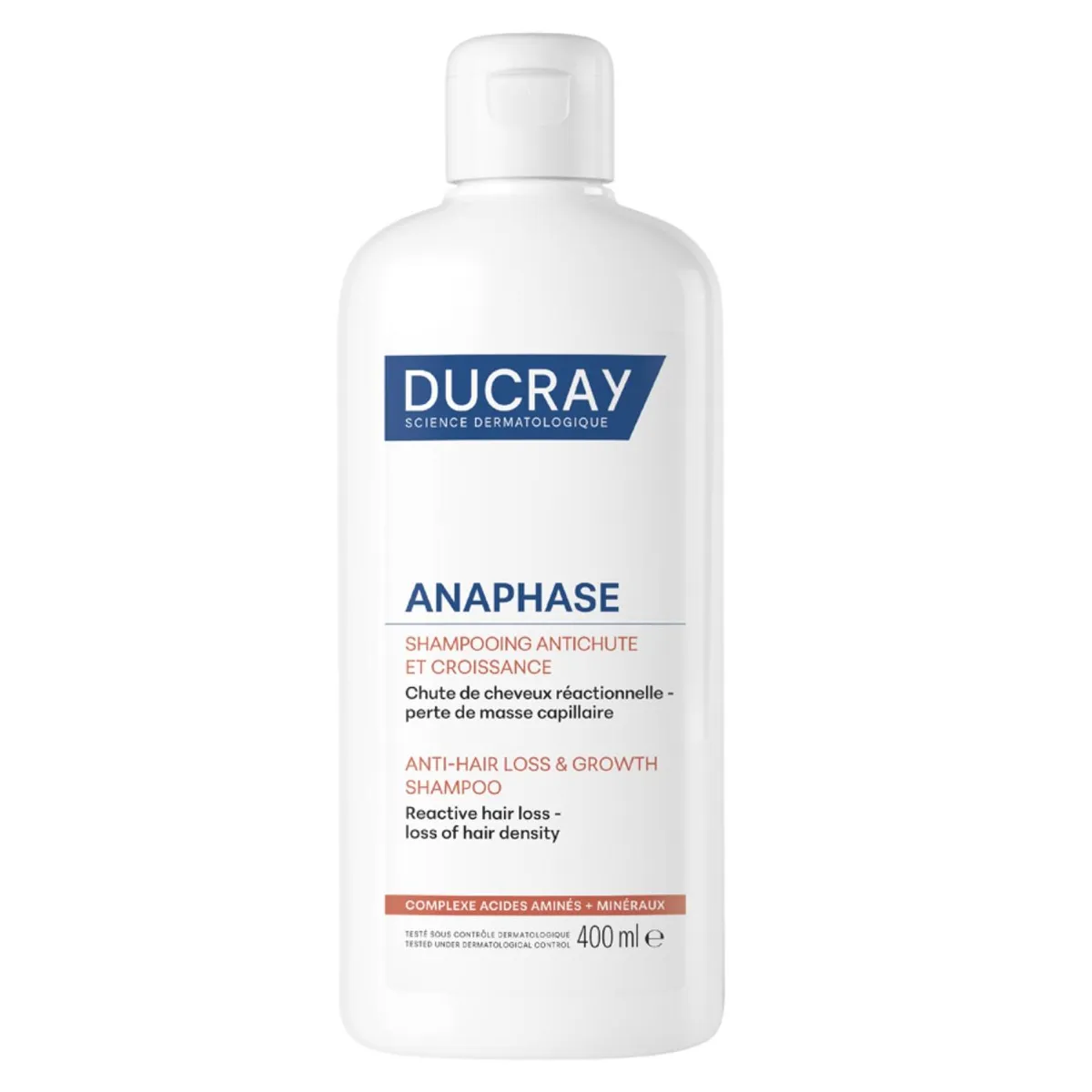DUCRAY - Shampoo Crema Estimulante Anti Caida Anaphase+ 400ml Ducray