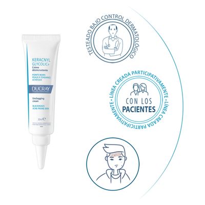 Imagen 2 del producto Crema Desincrustante Keracnyl Glycolic+ 30 Ml