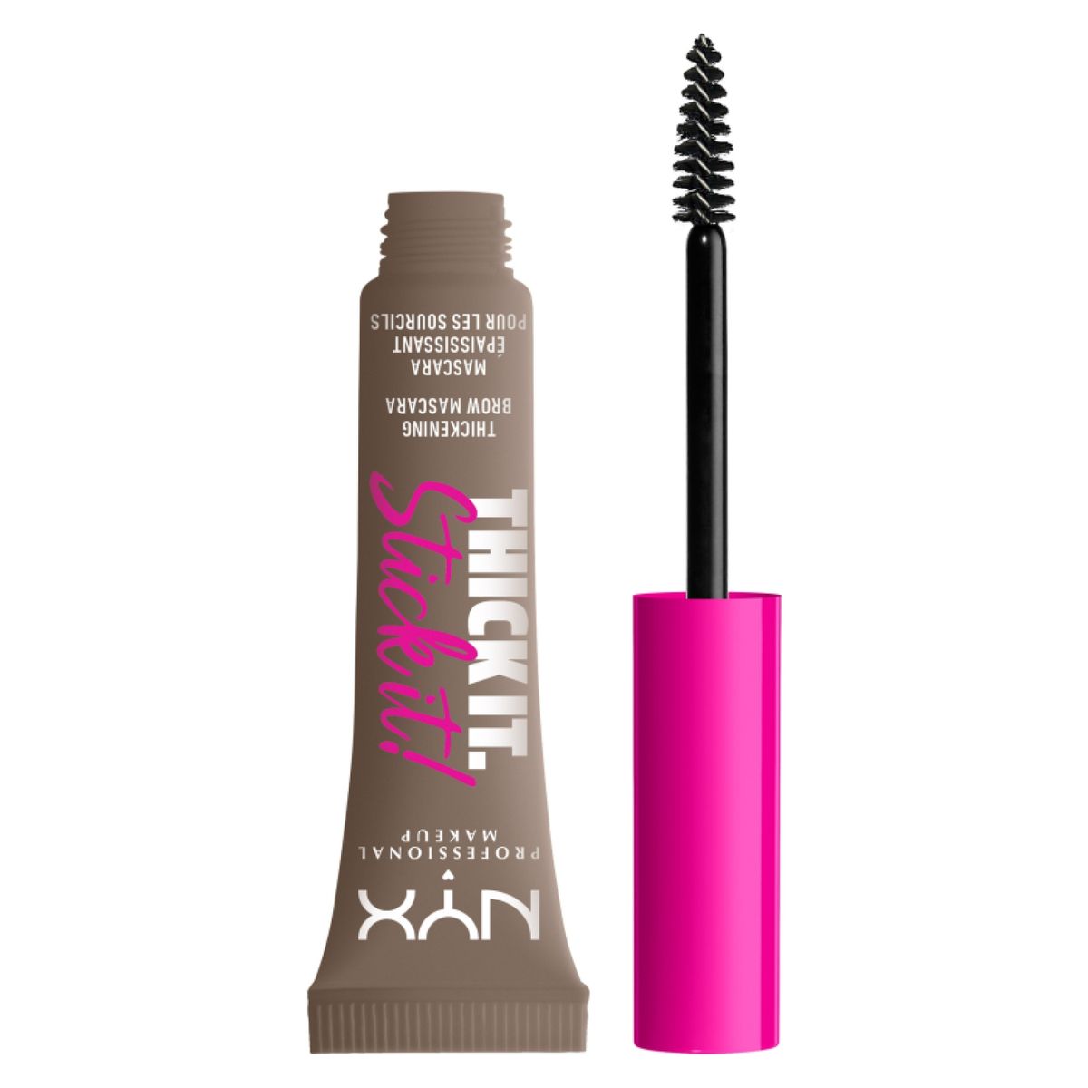 NYX PROFESSIONAL MAKEUP - Máscara de Cejas Thick It Stick It - Taupe Nyx Professional Makeup