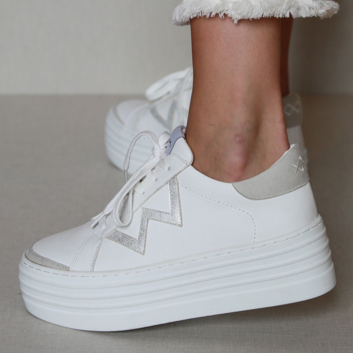 MIM - Mim Zapatilla Urbana Mujer Blanca