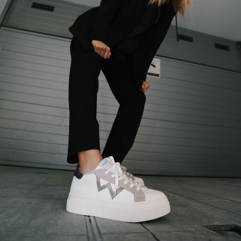 MIM - Mim Zapatilla Urbana Mujer Blanca