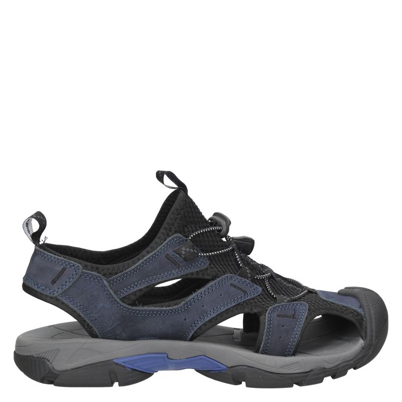 PANAMA JACK - Sandalia Hombre Cuero Azul Panama Jack