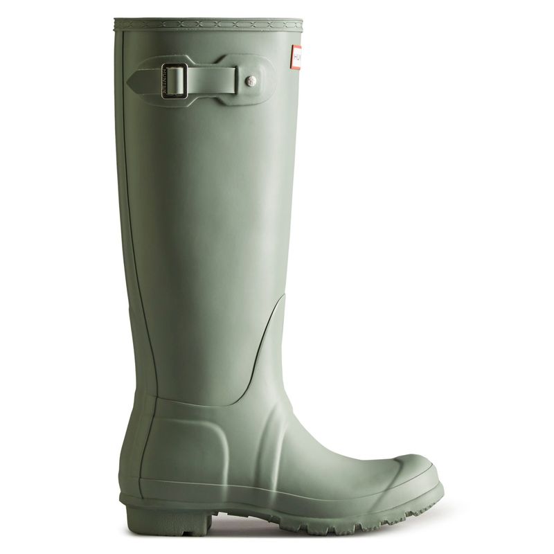 HUNTER - Bota de Agua Mujer Verde Hunter